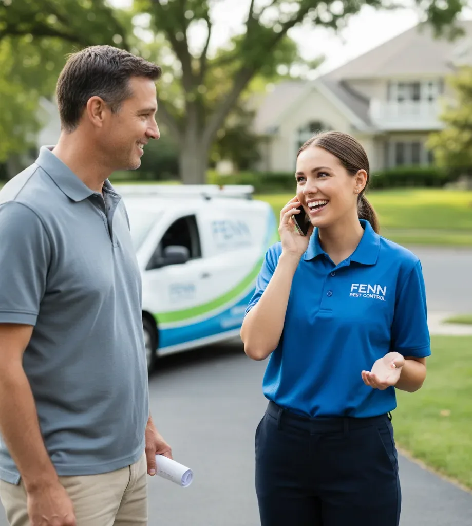 Fenn Pest Control customer support in Orfordville
